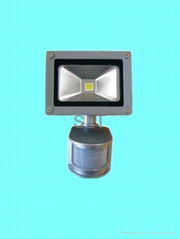 LED PIR FLOODLIGHT