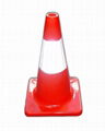 500mm Rubber Traffic Cone 1