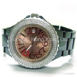 High quality diamond watch STP035-blk