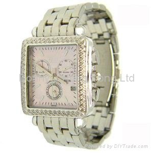 Fashion stainless steel diamond watch STP1001UJW