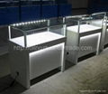 led jewelry display counter showcase for trade show display furniture 1