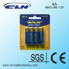 1.5v AA battery alkaline dry battery remote control battery