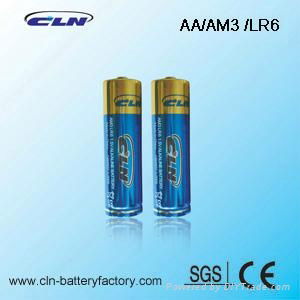 1.5v AA battery alkaline dry battery remote control battery 3