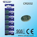 3.0v CR2032 battery lithium button battery 4