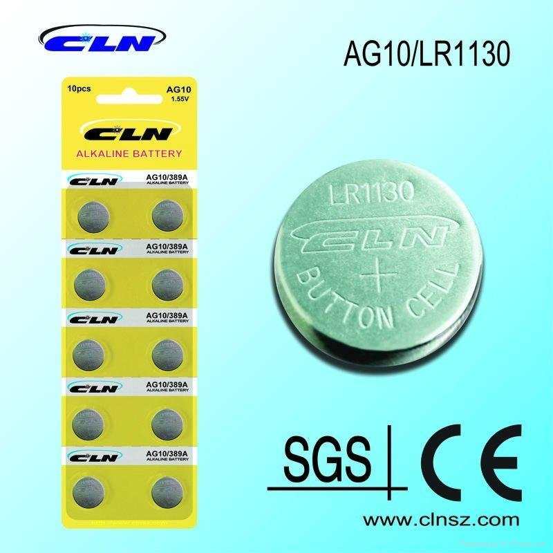 ag10 battery button cell battery dry cell watch battery 3