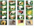 wooden pet house