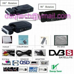 Mini scart fta dvb-s     