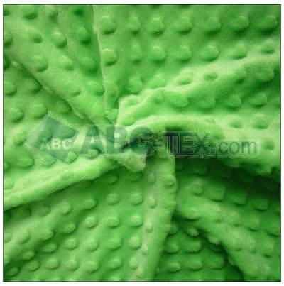 100% polyester minky dot velvet fabric  2