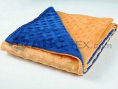 2013 Newest Design Super Soft Double Side Minky Baby Blanket Made In China 