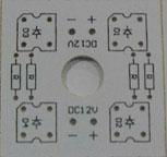 3232 four lamps piranha Led PCB