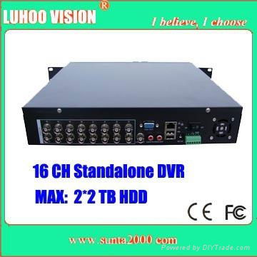 16CH H264 Standalone DVR with 2 SATA