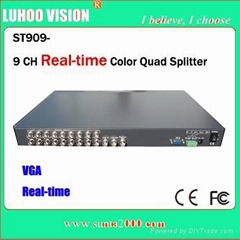 Real-time 9CH Quad Processor