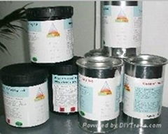 Screen printing ink for metal