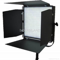 Continuous LED studio lighting