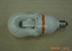 U-type self-ballasted lamp