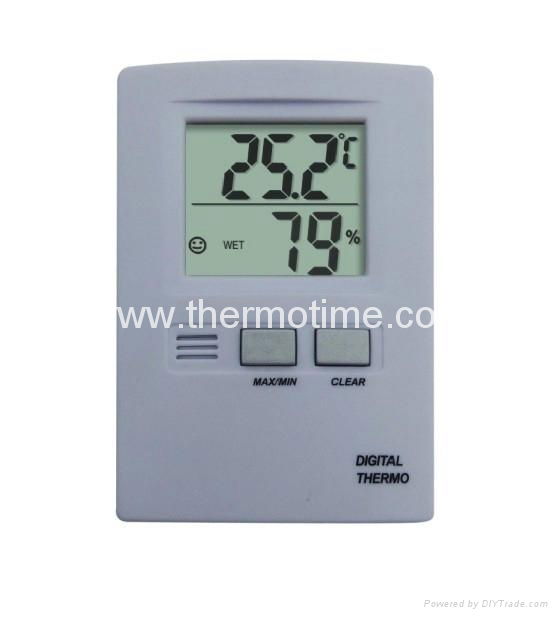 Digital Thermometer& Hygrometer TM805