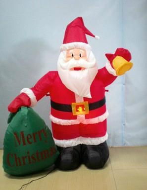TZINFLATABLE-4Ft Christmas inflatable santa 2