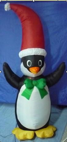 TZINFLATABLE-4Ft inflatable christmas penguin