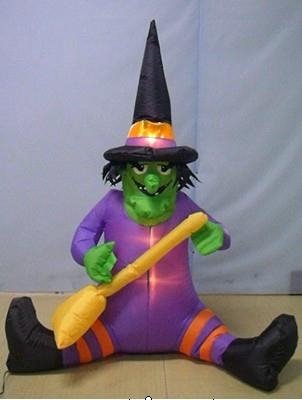 TZINFLATABLE-4Ft inflatable witch