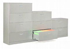 office width drawer flie cabinet