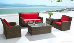 hotel rattan sofa set