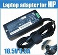 High quality Laptop adapter for Hp 18.5v 3.5a