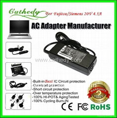 High quality AC adapter for Fujitsu siemens 20V3.25A 5.5*2.5