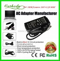 Laptop ac  adapter for Lenovo 20V4.5A 7.9X5.5 90w