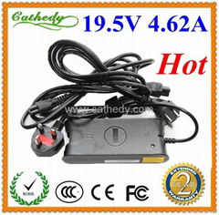 For Dell XPS M1210 M1330 M140 M1530 M1710 19.5V 4.62A Laptop AC Adapter