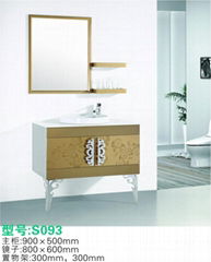 stainless steel bathroom cabinet