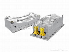 plastic vehicle bumper injection mould