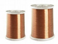 Enameled copper clad aluminum round wire