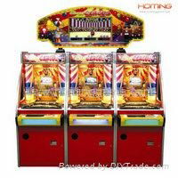 Crazy Circus Coin pusher game machine(HomingGame-Com-034)