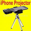 Handheld Portable Mini Projector for Apple iPhone 4 4S iPod with Tripod 1