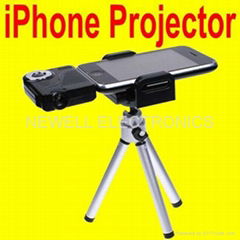 Handheld Portable Mini Projector for Apple iPhone 4 4S iPod with Tripod