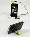 For iphone /ipod/ MP3/ MP4 /Mobile phone headphone splitter holder stand  2