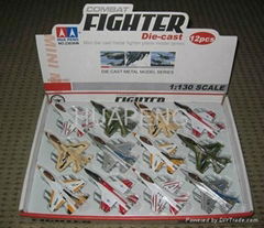 1:130 Die-cast F-16 airplane model