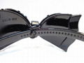 plastic bow headband with beautiful crystal diamond 4