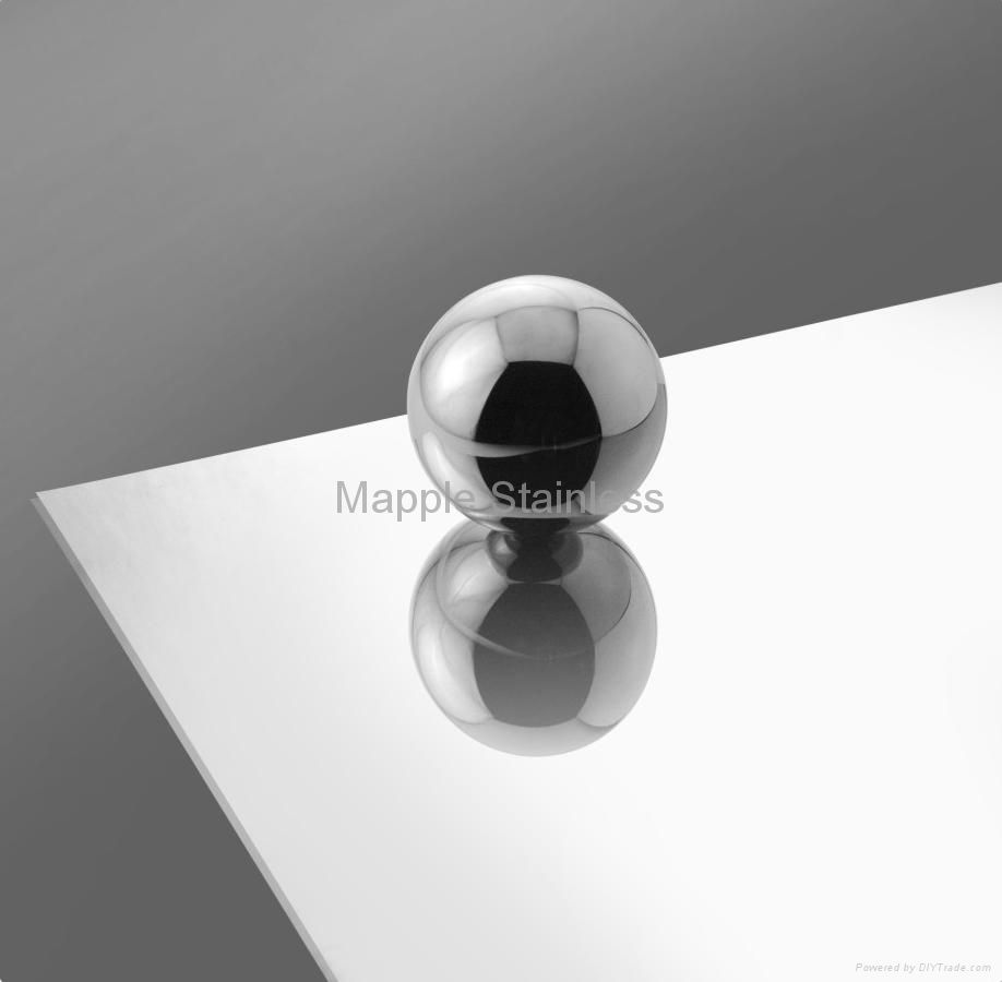 Stainless Steel No. 8 Mirror finish Sheets