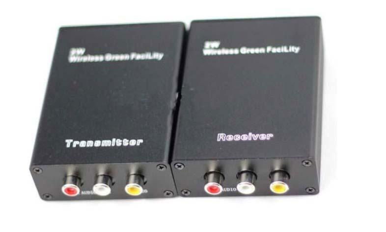 2000M 2W 2.4G Wireless AV Video transceiver Sender + Receiver 2