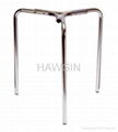 Table base frame in Aluminum tubes 1