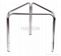 Table base frame in Aluminum tubes