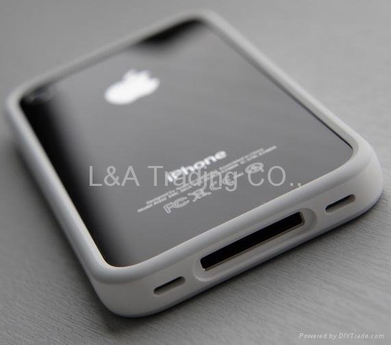 6pcs Hard Frame TPU Bumper Case Cover For iPhone 4 4G 5