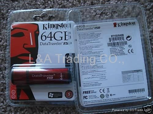Kingston 64GB DataTraveler 150 USB Flash Drive GENUINE  2