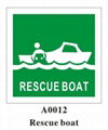 Marine Safety Signs - LIFERAFT 1