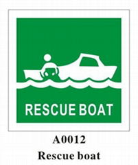 Marine Safety Signs - LIFERAFT