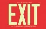 UL 924 Exit Safety Signs 3