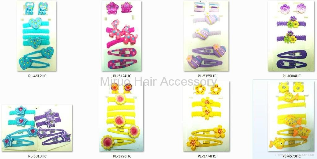 Sets of Children's hair accessories 4