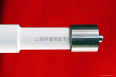 Quartz ceramic roll