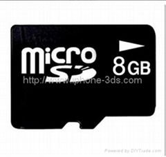 OEM Micro SD Card 8GB with Adaptor and